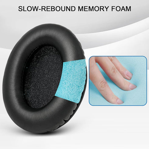 GVOEARS Replacement Ear Pads Cushions for HyperX Cloud 1/I/2/II/3/III/Pro/Core/Alpha/Alpha S/Flight/Stinger/Mix/CloudX/CloudX Chat Headphones, Ear...