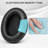 GVOEARS Replacement Ear Pads Cushions for HyperX Cloud 1/I/2/II/3/III/Pro/Core/Alpha/Alpha S/Flight/Stinger/Mix/CloudX/CloudX Chat Headphones, Ear...