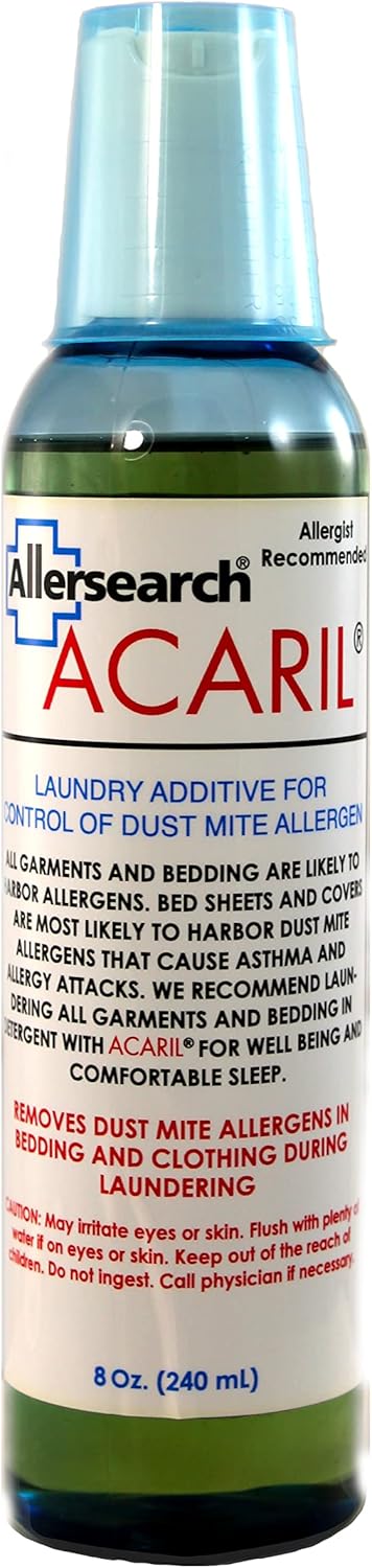 Allersearch ACARIL Laundry Additive 8 Oz...