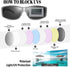 Polarized Sunglasses Fit Over Glasses for Women Men with UV400 Protection Over Wrap Around Sun Glasses...
