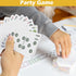 Mexican Train, Mini Dominoes Game:105 Cards+1 Instruction+1 Scoresheet,Double 12 and Double 9 Dominoes Set,2-10 Players,Dot Dominoes,Travel Domino...