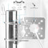 Pole Mount Bracket L Mounting Bracket to Wall Hardware Accessories for LPDA yagi Outdoor Antenna with U-Bolt, Mounting Screws, Signal Booster Mast...