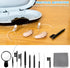 WXJ13 Hearing Aid Cleaning Kit, 13 Pieces, Includes Nylon Brushes, Magnifier, Ventilation Rod, Screwdriver, Case for Headphones, Earplugs, Mobile ...