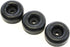 Red Hound Auto 3 Rubber Bumpers for Trailer Compatible with Ramp Door Truck 2.5 Inches Round Replacement Cargo Stop...
