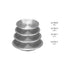 12" Pie Pan, Aluminum, 1.0mm...