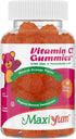 Vitamin C Gummies with Zinc - Maxi-Health Vitamin C with Zinc for Children and Adults - Respiratory Support and Immune Booster - No Preservatives ...