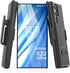 DuraClip Designed for Samsung Galaxy S22 Ultra Belt Clip Case, Slim Phone Case with Holster (S22 Ultra)...