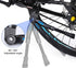 Bike Kickstand Kids- Adjustable Rear Side Aluminum Alloy Bicycle Stand Kickstand Fit for 16”18" 20" 22“Bike Kick Stand for Mountain Bike Road Bicy...