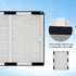 Replacement Filters A for Idylis Air Purifiers AC-2119, IAP-10-100, IAP-10-150, IAPC-40-140 and Filtrete FAP-C01-A, Part# IAF-H-100A (1 HEPA & 2 C...