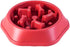 Slow Feeder Dog Bowls Free from BPA Ideal for Cats and Dogs-Dog Slow Feeder Bowl Promotes Healthy Eating Habits-Perfect for Puppy Training. (Red)...