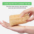 Natural Loofah Sponges Individually Wrapped, Non Scratch Organic Luffa Sponge, Odor-Free Biodegradable Dishwashing Sponge Natural for Kitchen Clea...