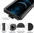 Marrkey Waterproof Case for iPhone 12 Pro Max, Heavy Duty Shockproof Dustproof Metal Durable Case with Built-in Screen,360 Full Body Protection Ru...