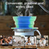 Collapsible Travel Pour Over Coffee Dripper Kit Single Cup, Paperless Camping Pour Over Coffee Maker with Metal Filter, Backpacking Manual Coffee ...