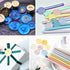 Pearl White Wax Sealing Sticks, LONBEIIFY 10Pcs 0.43'' Glue Gun Wax Seal Sticks for Wax Seal Stamp, Sealing Wax Sticks for Wedding Invitations, Wi...