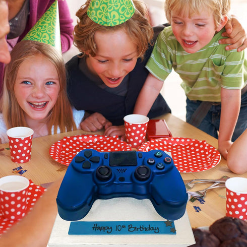 AIERSA Game Controller Silicone Baking Mold,Video Game Cake Molds for Baking,8 Inch Nonstick Cake Pan for DIY Birthday,Video Game Theme Controller...