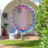 Wind Spinner, Flymer Bigfoot Hanging Wind Spinner for Yard and Garden, 3D Stainless Steel Wind Sculptures & Spinners for Porch Decor...