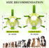 Dog Toys Soccer Ball with Straps, World Cup Interactive Toys for Tug of War, Dog Water Toys, Puppy Birthday Gifts for Small & Medium Dogs (Cabbage...