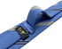 S&W SHLAX&WING Ties for Men Suits Steel Blue Stripes Business Necktie Set with Matching Pocket Square 57.5"...