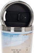 Footprints in the Sand Poem 16 Oz. Stainless Steel Insulated Travel Mug with Lid...