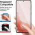 amFilm Hybrid Screen Protector for Samsung Galaxy S22 Plus 5g 6.6 inch, Samsung Galaxy S22 + 5g 6.6 inch, Fingerprint Compatible, Camera Lens Prot...