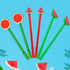 30 Pcs Cute Gel Ink Pens Fun Kawaii Pens Fruit Writing Pens 0.5 mm Black Ink Cool Pens Novelty Fun Pens for Kids School Office Home Supplies Stude...