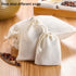 20 PCS Reusable Cotton Drawstring Muslin Bag, Natural Unbleached Cotton Straining Herbs Cheesecloth Bags, Gift Bag Coffee Tea Brew Bags Nut Milk B...