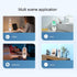 Aromatherapy Humidifier, Essential Oil Diffuser Automatic 5 Gear Ultrasonic Ambient Light LED Display Fragrance Machine Air Freshener for Home Lar...