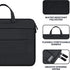RAINYEAR Laptop Sleeve Carrying Case Compatible with 2022 2021 16 Inch MacBook Pro A2485 M1 Briefcase with Hidden Handle Multiple Pocket Protectiv...