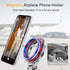Magnetic Airplane Phone Holder Mount Travel Essentials for Magsafe Accessories, Handsfree Metal Phone Holder for Airplane Seat Back, Car Phone Hol...