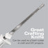 Hamilton Beach Electric Knife Set for Carving Meats, Poultry, Bread, Crafting Foam & More, Reciprocating Serrated Stainless Steel Blades, Ergonomi...