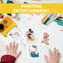 Mafiti 10 Rolls Kids Instant Camera Refill Print Paper for K27/Q5 Kids Camera Instant Print-Photo Print Thermal Paper Compatible with Most Kids Ca...