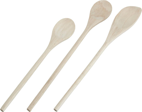 Good Cook Classic Set of 3 Wood Spoons, One Size...