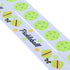 2 Rolls 20 Yards Sport Ball Ribbon 3/4Inch Fabric Ribbons for Wreath Gift Wrapping Sport Team Party Decor (Pickleball)...