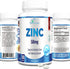 Zinc Citrate/Oxide 50mg - Immune Support & Antioxidant Supplement, Skin Health Support - 100 Tablets...