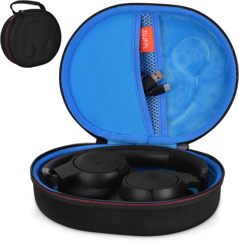 EVA Hard Case for JBL Live500BT/460NC/650BTNC and JBL Tune E45BT/500BT/510BT/560BT/710BT/720BT/660NC/760NC/750BTNC/600BTNC/770NC Bluetooth Wireles...