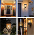Dusk to Dawn Outdoor LED Light Bulb, 5W Equivalent 40W, Candelabra B11 Light Bulb, 2700K Soft White, Edison LED Bulbs E12 Base, Lighting Sensor, A...