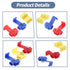 60 Pcs Solderless Quick Splice Snap Wire Connectors, Pressed Insulated Electrical Splice Wire Connectors (12-10 AWG Yellow 20 Pcs, 18-14 AWG Blue ...