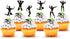36 PCS Male Dancers Beefcake Cupcake Toppers,Bachelorette Cupcake Toppers Picks, Hen Party Decoration Supplies...