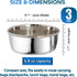Signoraware Stainless Steel Containers Set | Eco Friendly Storage Canisters | Modern Airtight Keeper for Tea, Sugar, Snacks, Condiments, Flour, Co...