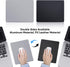 Mouse Pad, Gray Premium Hard Metal Aluminum Mousepad, Double Side Waterproof Ultra Smooth Mouse Pad for Fast and Accurate Mouse Control for Office...