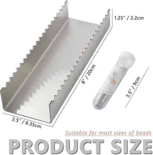 UPTTHOW Bead Baking Rack, Polymer Clay Tools, Drying Rack for Polymer Clay Jewelry Making Tool with 20 Skewers...