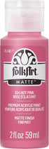 FolkArt Acrylic Paint in Assorted Colors (2 oz), 634, Hot Pink...