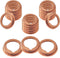 20Pcs Oil Drain Plug Gasket, Copper Crush Washer Compatible with Nissan/Infiniti G35 G37 Nissan - Rogue Sentra Xterra Altima Frontier Armada Jukes...