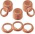 20Pcs Oil Drain Plug Gasket, Copper Crush Washer Compatible with Nissan/Infiniti G35 G37 Nissan - Rogue Sentra Xterra Altima Frontier Armada Jukes...