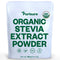 Organic Stevia Concentrated Powder, 125g, Organic Pure Stevia Powder, No Fillers, No Artificial Sweeteners, No Aftertaste, Zero Calorie Stevia Swe...