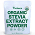 Organic Stevia Concentrated Powder, 125g, Organic Pure Stevia Powder, No Fillers, No Artificial Sweeteners, No Aftertaste, Zero Calorie Stevia Swe...