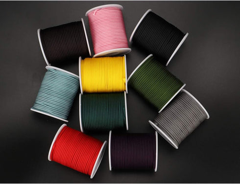 Braided Nylon Twine Cord Thread String for Necklace Bracelet Jewelry Making Crafting Accessories (2mm-98feet, Green)...