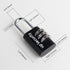 Combination Lock 3 Digit Small Padlock,Combo Lock, Luggage Lock for Travel, Waterproof Password Resettable Padlock for Gym Locker/Luggage/Gate/Cas...