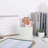 SKYDUE Small Pen Holder for Desk, Rotating Pen Holder for Desk Accessories, Pencil Holder for Office Supplies Desk Organizer, Art Supply Pencil Cu...