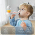 TOP BRIGHT 3-in-1 Montessori Toy for Toddler with Whistle, Ball Blowing, Floating Blow Pipe Balls – Sensory Baby Toy, Fine Motor Skills, Learning ...